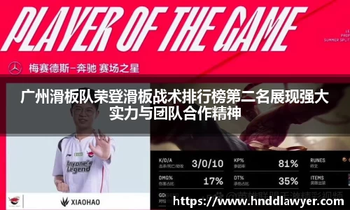 广州滑板队荣登滑板战术排行榜第二名展现强大实力与团队合作精神